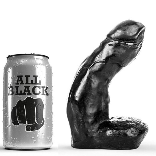 ALL BLACK - DILDO REALISTIK 15 CM